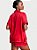 Pijama Curto Cetim Vermelho Victoria’s Secret Tamanho: M - Imagem 2