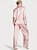 Pijama Longo Cetim Rosa Claro Satin Victoria’ Secret Tamanho: M - Imagem 2