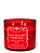 Vela Perfumada Grande Três Pavios Bright Christmas Morning Bath & Body Works - Imagem 1