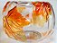 Porta Vela Clear Glass Pumpkin With Autumn Leaves Bath & Body Works - Imagem 3
