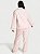 Pijama Longo Cetim Listrado Logo Gola NOVO Victoria’ Secret Tamanho: L - Imagem 3
