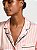 Pijama Curto Cetim Listrado Logo Gola NOVO Victoria’ Secret Tamanho: M - Imagem 5