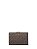 Carteira Jet Set Média Logo Média De Couro cor Brown Michael Kors - Imagem 1