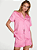 Pijama Curto Cetim Signature Victoria's Secret Tamanho: P - Imagem 1