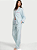 Pijama Longo Heritage em Algodão Azul Celeste Victoria's Secret Tamanho: P - Imagem 1