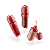 Kit Flirt Alert Mini Kisses 3d Hydra Lip Gloss Kiko Milano - Imagem 2