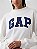 Moletom Oversized Logo Mockneck New Off White GAP Tamanho: PP - Imagem 3