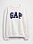 Moletom Oversized Logo Mockneck New Off White GAP Tamanho: PP - Imagem 1