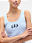 Regata Ribbed Logo Light Blue Shadow Logo GAP Tamanho: G - Imagem 2