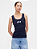 Regata Ribbed Logo Navy Uniform Logo GAP Tamanho: P - Imagem 2