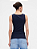 Regata Ribbed Logo Navy Uniform Logo GAP Tamanho: P - Imagem 3