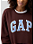 Moletom Sweatshit Logo Chocolate Bar Brown GAP Tamanho: P - Imagem 3