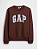 Moletom Sweatshit Logo Chocolate Bar Brown GAP Tamanho: P - Imagem 1