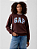 Moletom Sweatshit Logo Chocolate Bar Brown GAP Tamanho: P - Imagem 2