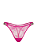 Calcinha Shine Strap Lace Thong Panty Victoria’s Secret - Pink Tamanho: P - Imagem 1
