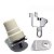 kit passa fio overlock com tensor kg54 e kg09e - Imagem 1