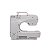 Painel Traseiro Para Maquina De Costura Elgin Bella 1200 97281 - Imagem 4