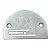Chapa De Ponto 3 Carreiras Furo largo Reta Ind. JZ 80331 B26 - Imagem 1