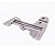 Chapa De Ponto 2 Carreiras Com Canaleta Overlock GE E589 - Imagem 1
