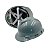 Capacete MSA V-Guard Carneira com PushKey e Jugular CA498 - Imagem 6