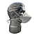 Máscara Descartável AirSafety MaskFace PFF-2 Sem Válvula Branca CA44456 - Imagem 3