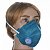 Máscara Descartável AirSafety MaskFace PFF-1 Válvulada CA38951 - Imagem 1