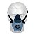 Máscara AirSafety Semifacial AirSan Sem Filtro CA12973 - Imagem 1