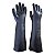 Luva de PVC Handschuhe Preta sem Forro - Imagem 1
