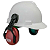Protetor Auricular MSA XLS Kit Abafador 19dB Para Acoplar no Capacete CA27971 - Imagem 6