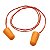 Protetor Auricular 3M 1110 Tipo Plug de Espuma Com Cordão CA5674 - Imagem 1