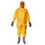 Macacão Plastseg de Saneamento KP-400 Amarelo com Bota e Luva CA34458 - Imagem 1