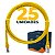 Cabo Patch Cord CAT5e UTP CCA 2 Metros - 25 Unidades - Imagem 1