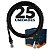 Cabo Patch Cord CAT5e UTP CCA 3 Metros - 25 Unidades - Imagem 1