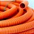 Eletroduto Corrugado Laranja PVC - 25MM X 50 M - Imagem 2