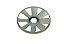Hélice Refrigeracao Com Anel Sem Visco - Mercedes-OM906A/1632/2423/1620/1622/2625/2825KB - 9062050406 - Imagem 1