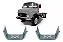 Par Estribo U Caminhão Mercedes 1113 1313 1318c - 344660132 - Imagem 1