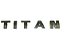 Emblema Cromado Titan Volkswagem TITAN - 2R2853685 - Imagem 1