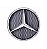 Emblema Estrela Grade Mercedes Atron 2324 1635 ( Cromada de Encaixe ) - 9588100118 - Imagem 1