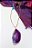 Colar Curto Lílas/Roxo. - Imagem 2