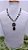 Colar Curto Black Cristais. - Imagem 2