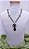 Colar Curto Black Cristais. - Imagem 1