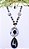 Colar Curto Black Cristais. - Imagem 5