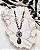 Colar Curto Black Cristais. - Imagem 2