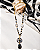 Colar Curto Black Cristais. - Imagem 6