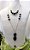 Colar Curto Cristais Black. - Imagem 4