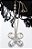 Colar Longo Borboleta Cristal. - Imagem 2
