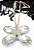Colar Longo Borboleta Cristal. - Imagem 3