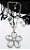 Colar Curto Flor Cristal. - Imagem 7