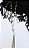 Colar Longo Transparente Flor. - Imagem 5