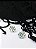 Brinco Flor Strass. - Imagem 2